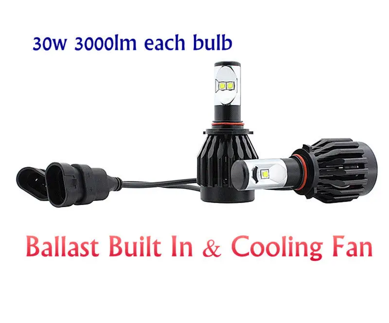 Plug &amp Play CREE XML2 чипы H10 60 Вт 6000LM светодиодная противотуманная фара конверсионный