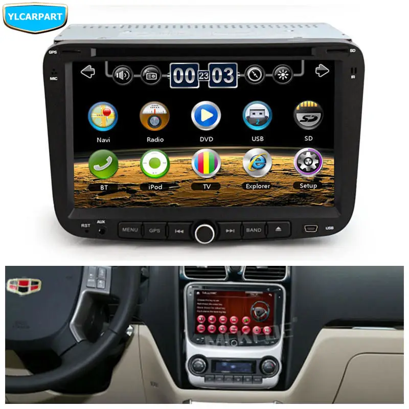 Навигация GPS Bluetooth CD-плеер MP3 / MP4 проигрыватели радио сенсорный экран телевизор Ipod