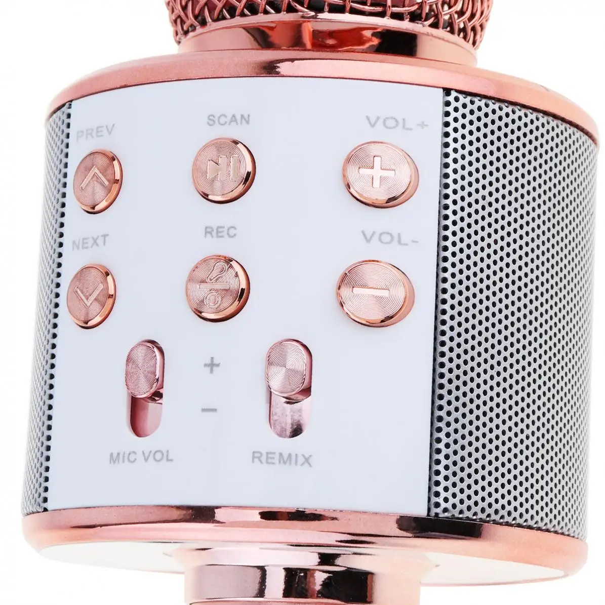 Беспроводной Bluetooth-совместимый ручной микрофон Hifi динамик с регулируемой
