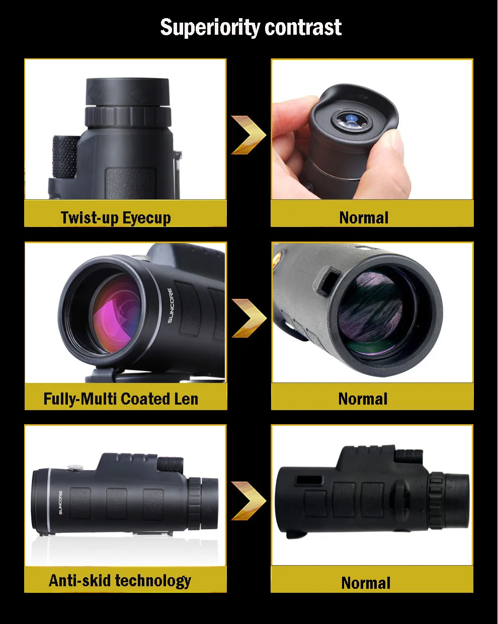 Монокуляр Zoom 12x50 BAK4 призма телескоп HD мини ночного видения Монокуляр охотничьи области с зажимом для телефона штатив Turizm Spyglass