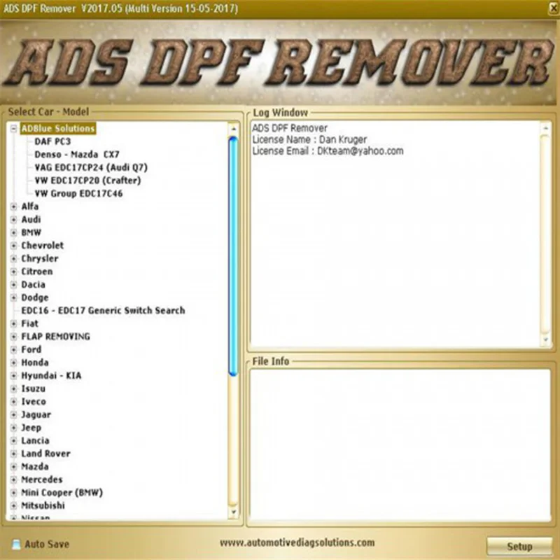 Multi-lamguages DPF EGR Lambda Remover.5 software with free keygen and installation video