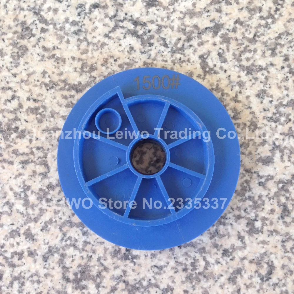 Улитка Замок Гранитный Край полировальный коврик 5 дюймов (125 мм) камень смолы