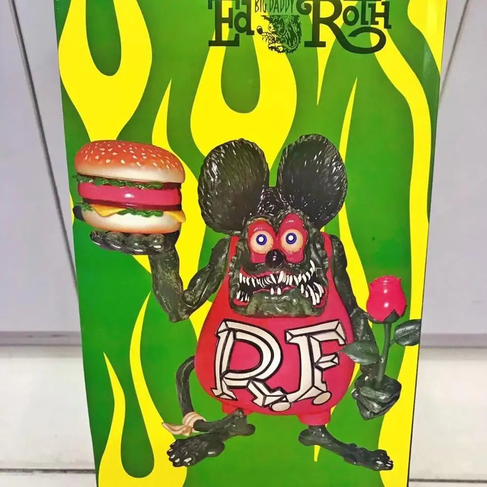 Новая коробка Wacky Wobbler Крыса FINK ПВХ подвижная Коллекция игрушек и кукол подарки 21