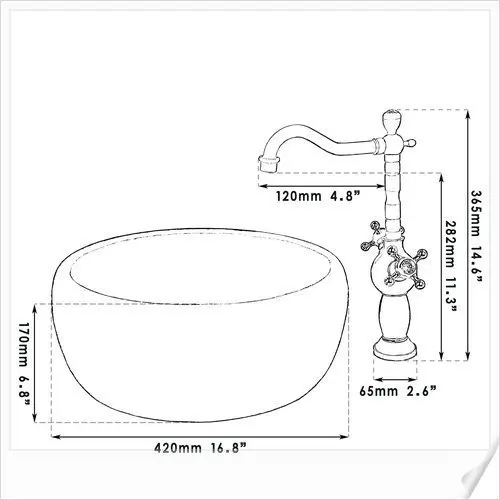 Washbasin Luxury Tempered Glass Hand-Painted Waterfall 46049834 Lavatory Bathroom Sink Bath Combine Brass Faucets Mixers &amp Taps |