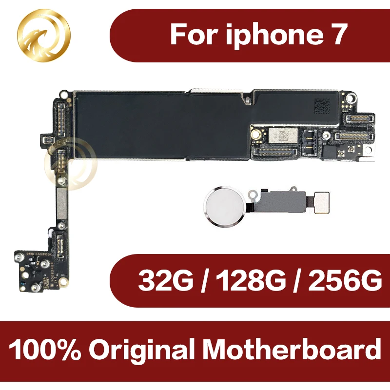 Оригинальная разблокированная материнская плата для iphone 7 с Touch ID Мобильный
