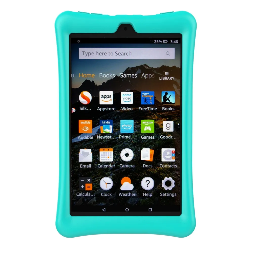 Защитный чехол для Amazon Kindle Fire HD 8 2017 планшета силиконовый 2016/2017 | Компьютеры и офис