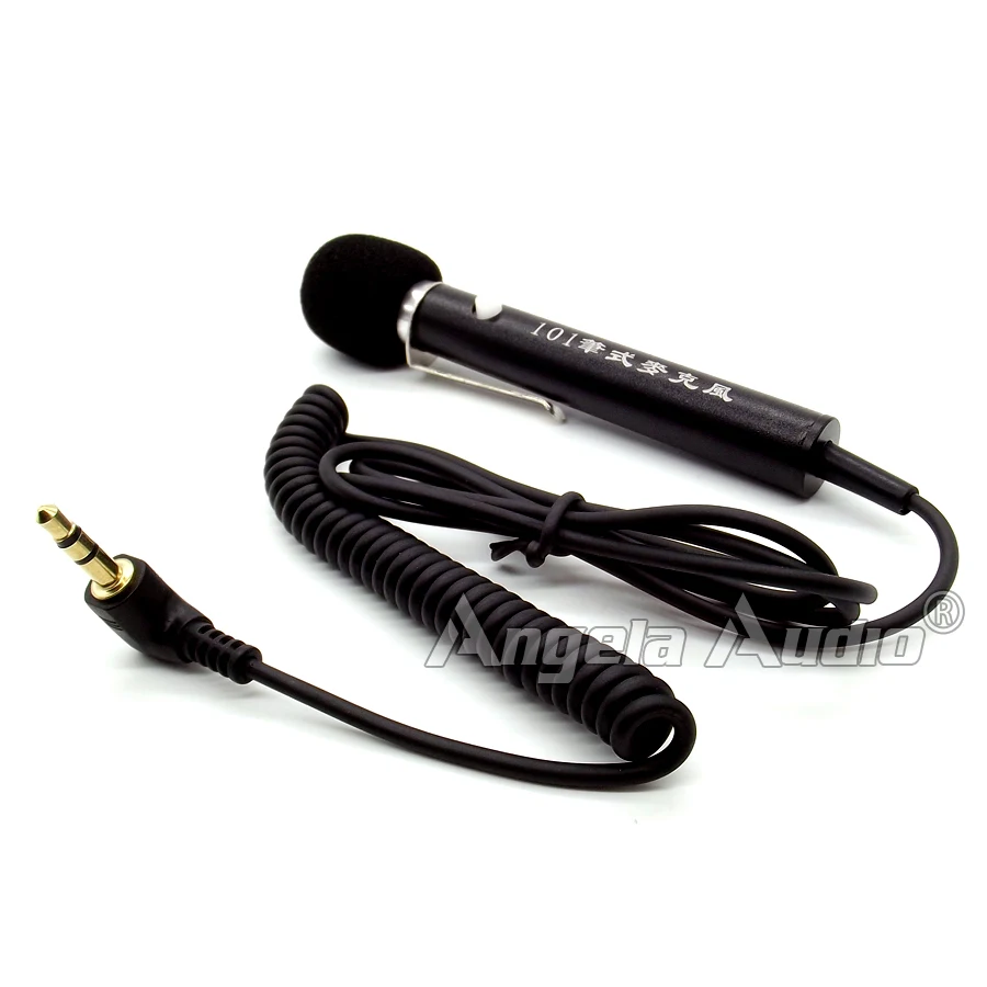 Зажим для галстука на лацкане воротник конденсатор Lavalier микрофон 3 5 мм разъем