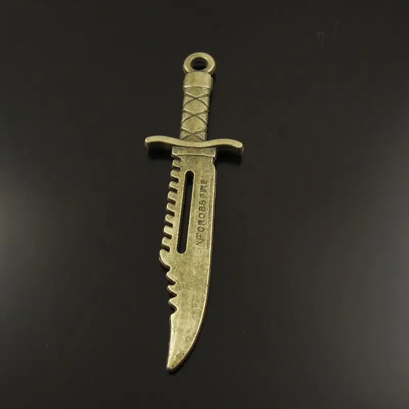 12 шт. горячая Распродажа милое античное бронзовое ожерелье из сплава подвеска