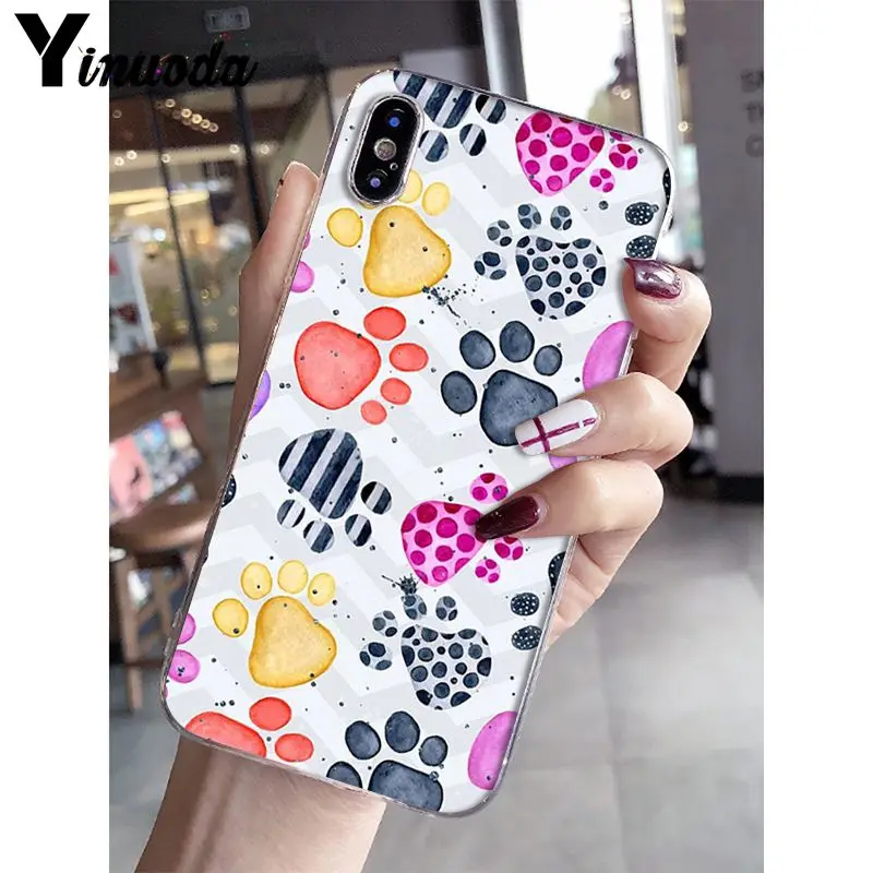 Красочный милый чехол Yinuoda для iphone 12pro max 6S 6plus 7 7plus 8 8Plus X Xs MAX 5 5S XR 10|Бамперы| |