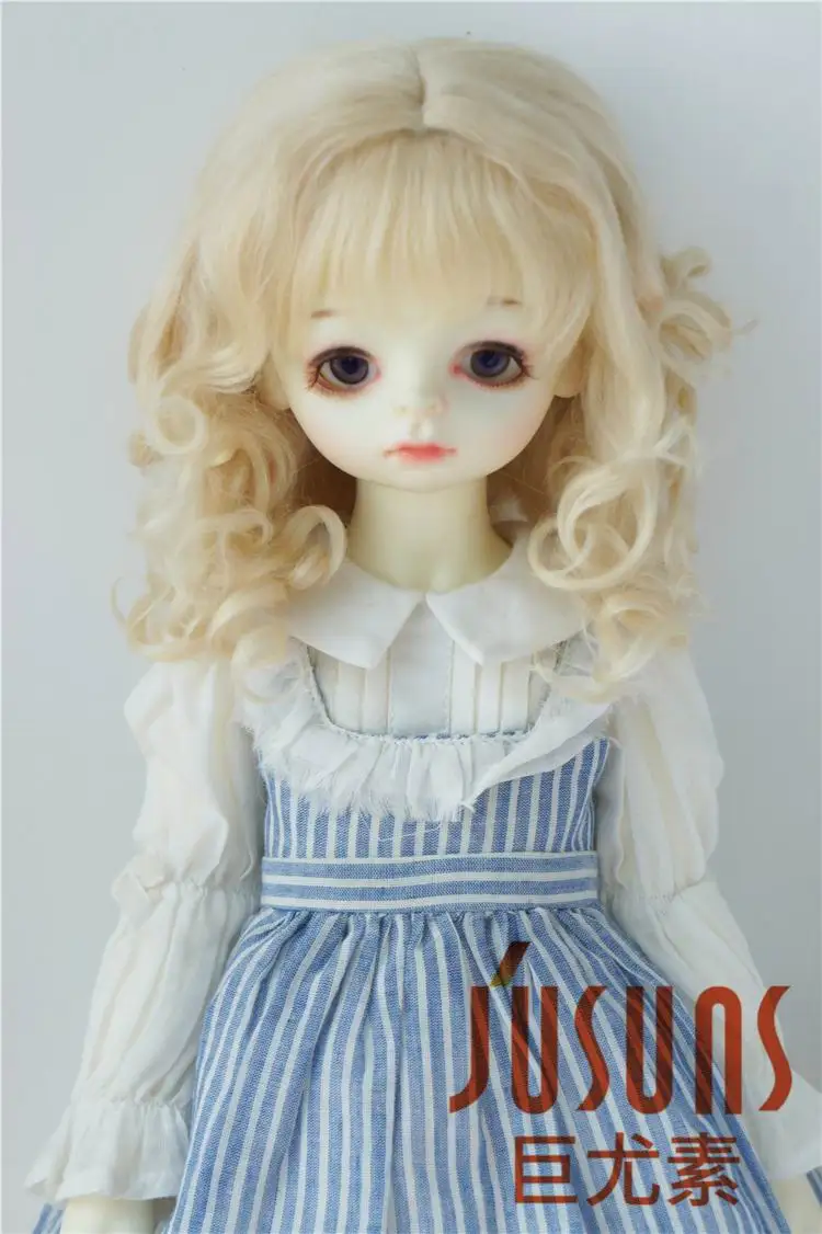 D20313 1/3 SD BJD мохеровые кукольные парики принцесса длинный курчавый BJD парик Размер 8-9 дюймов 9-10 дюймов аксессуары для кукол