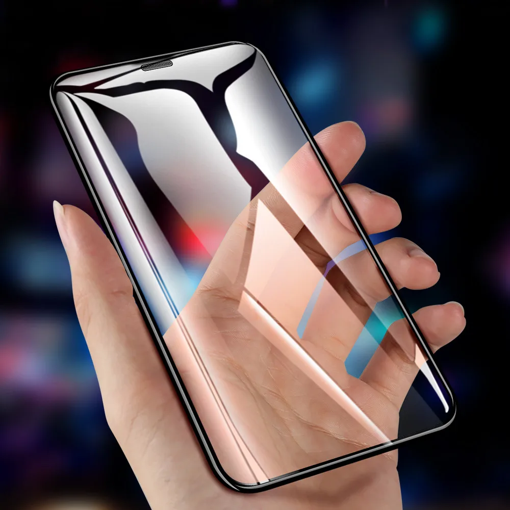 Закаленное стекло NORTHFIRE 9D с закругленными краями для iphone XS XR MAX X защита экрана