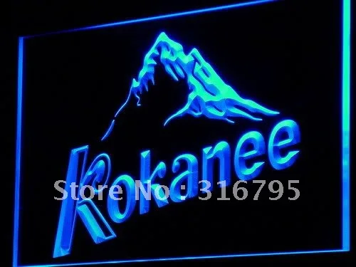 

A144 kokanee пивной бар Паб Клуб новые светодиодные неоновые вывески с переключателем вкл/выкл 20 + цветов 5 размеров на выбор