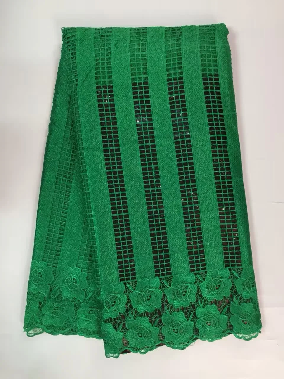 Африканский гипюровый шнур высокого качества кружевная ткань цвета фуксии