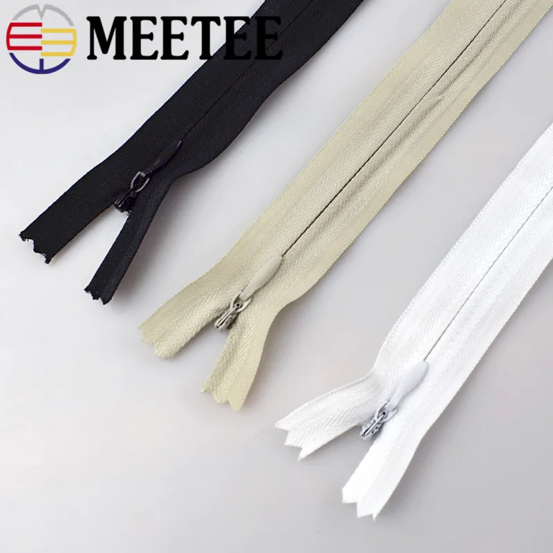 Нейлоновая Подушка на молнии Meetee 3 # 20 шт. невидимая пододеяльник для подушки
