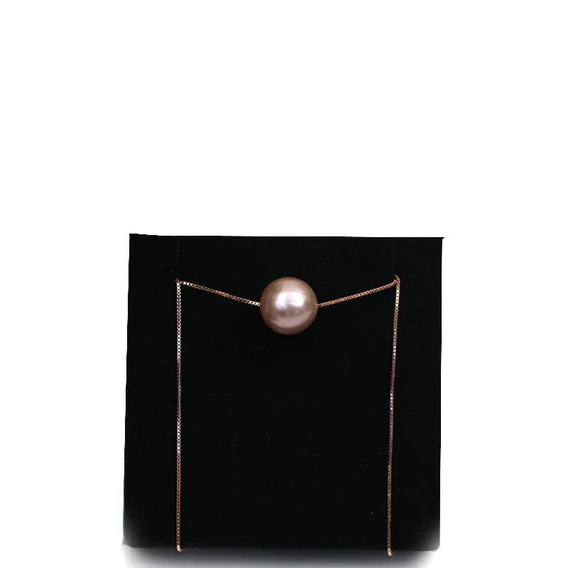 

MADALENA SARARA 9-10mm AAA Freshwater Pearl Necklace Round Pearl Beaded 925 Sterling Silver Chain Necklace Set Handmade