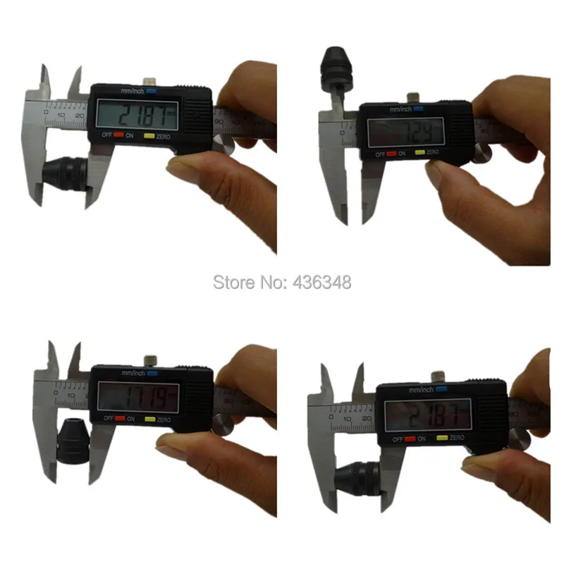 Multi Keyless Chuck Rotary Tool Drill Bit Cut Grind Saw Metal Wood 0.3-3mm Faster Swap Grinder Universal Chucks | Инструменты