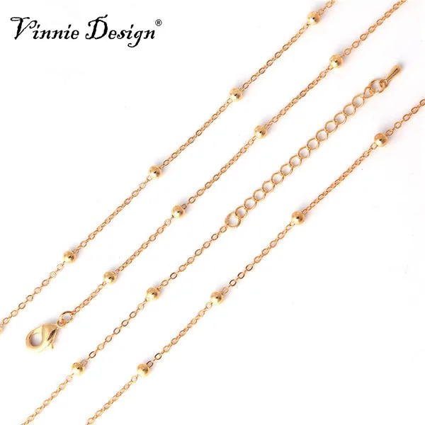 Винни Дизайн Ювелирные изделия новейшая 3 5 мм шариковая цепь для Монеты Кулон