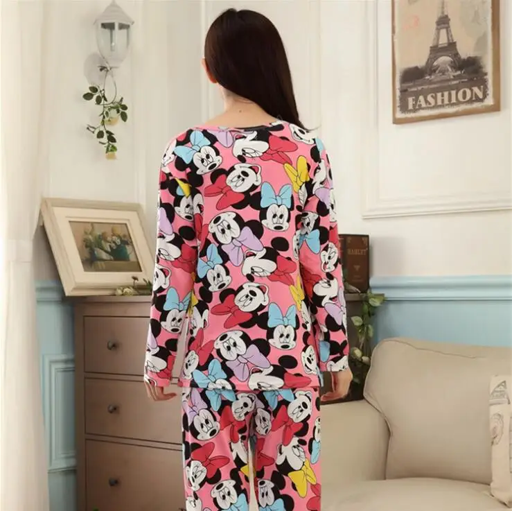 New 2015 Pijama Pyjama Femme Home Clothing Pijamas Mujer Feminino Entero Manga Full Pajamas Adventure Time QQ204 | Женская одежда