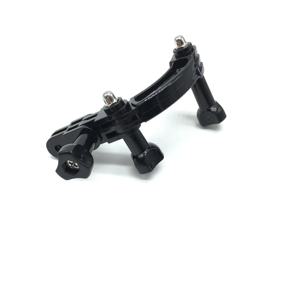 Изогнутый удлинитель для шлема Anordsem + Соединительные винтовые цепи крепления GoPro