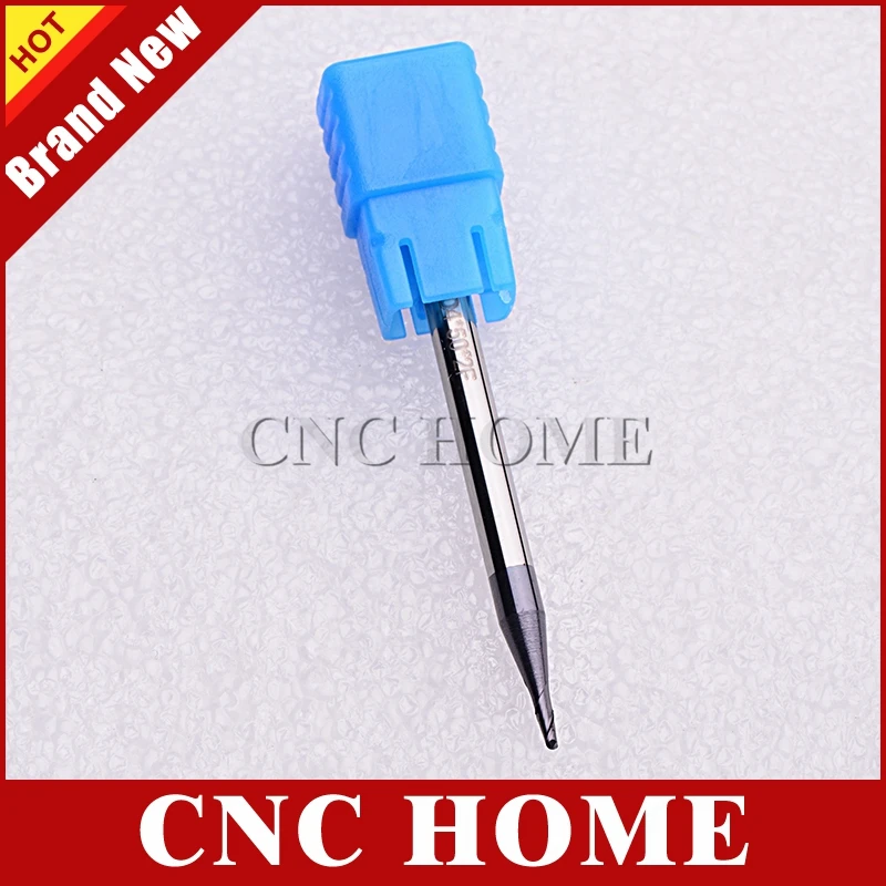 Концевые фрезы HRC45 R0.75 с 2 канавками вольфрамовые твердосплавные чпу