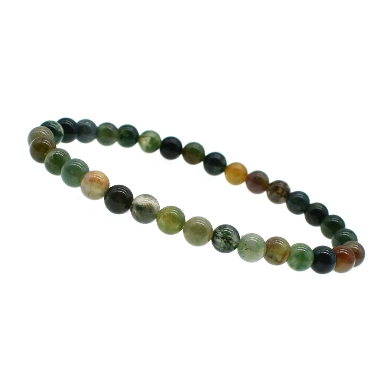 Хит 6 мм браслет из натурального камня высокое качество индийские с камнями