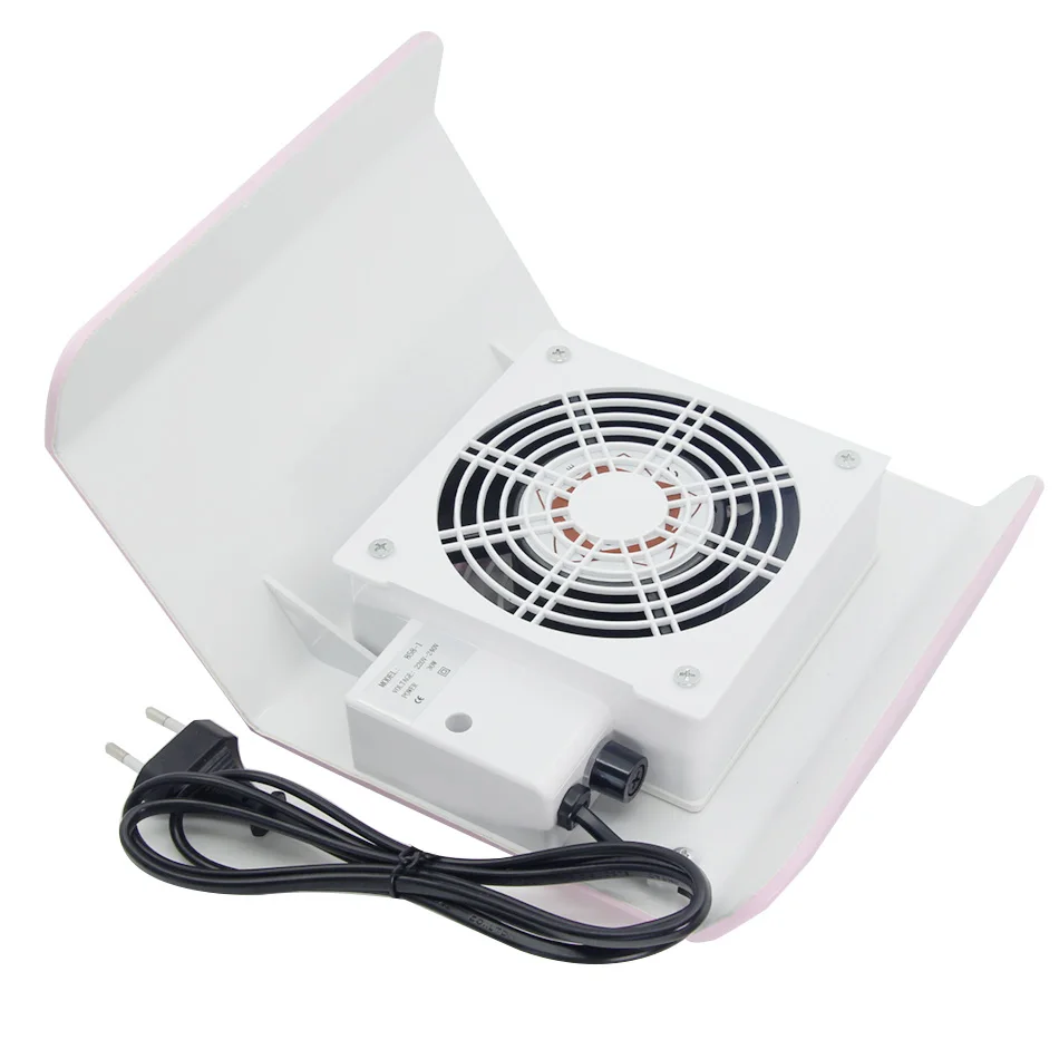 30 Вт пылеуловитель для всасывания ногтей мощный пылесос низкий уровень шума с 2