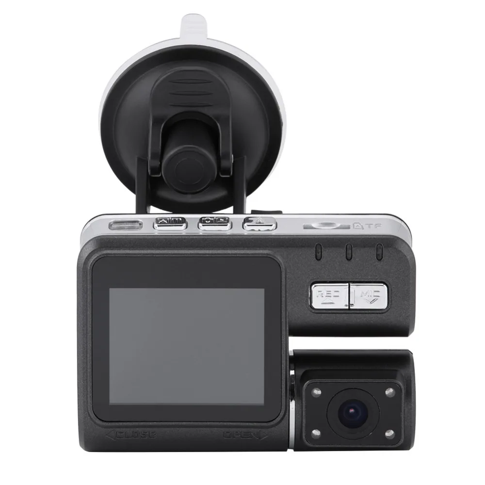 Remote Control Dual Lens 1080P HD Car DVR Dash Camera Video Driving Recorder Night Vision Multi-function camera night vision | Автомобили