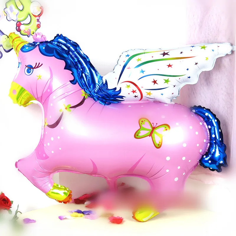 Воздушные шары большого размера 10 шт./лот в виде единорога пегаса лошади