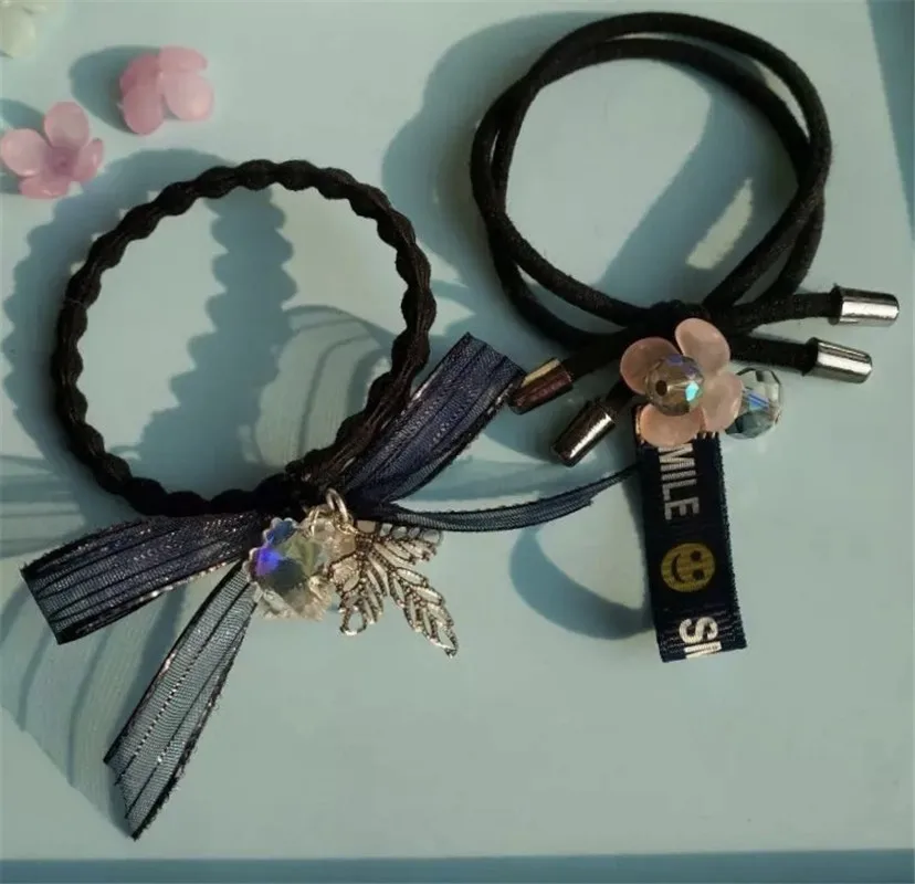 XiYu Fashion Flower Frosted Acrylic Spacer Beads Caps For DIY Jewelry Necklace Bracelet for accessoriies 4 pcs | Украшения и