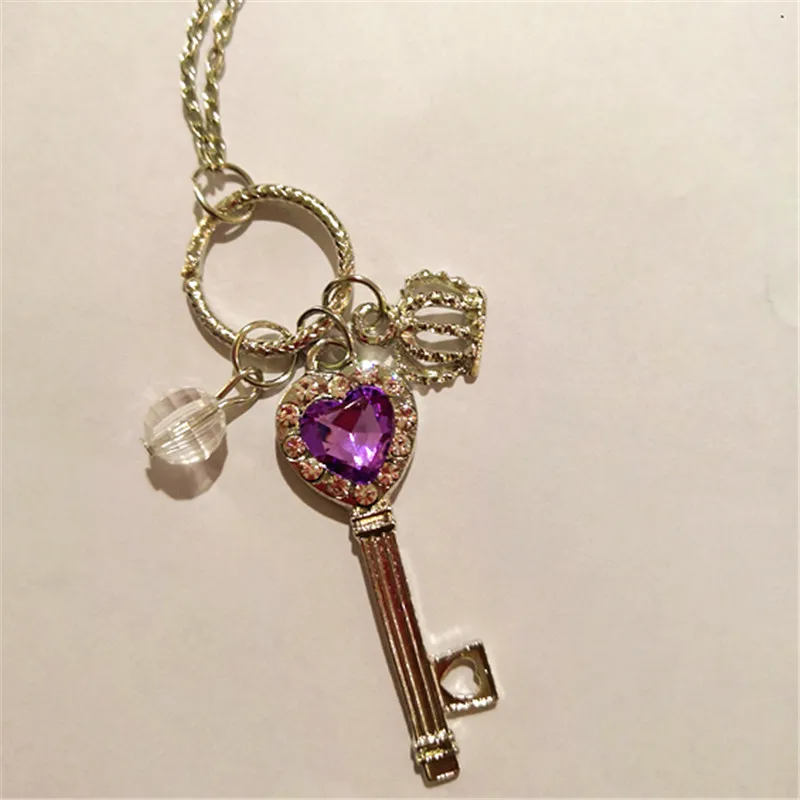 Llave Venta Ретро мэр воротник Нуэво cristal clave Cadena для женщин regalo calidad|Ожерелья с