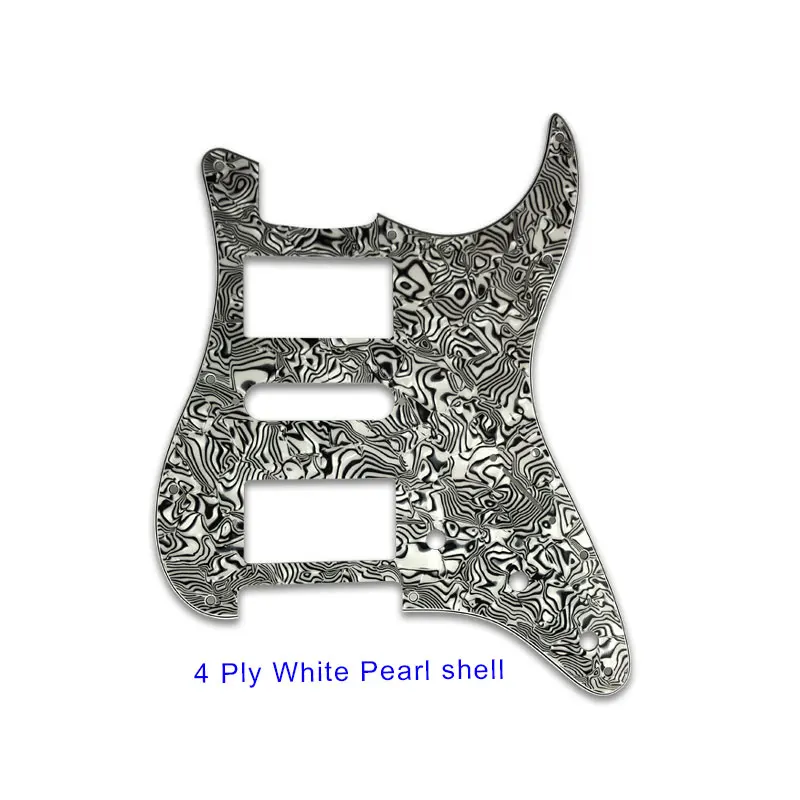 Качественная электрическая гитара Pickguard с 11 отверстиями, пластина с царапинами HSH PAF, катушка хамбакера для США \ Мехико Fd, гитара Stratocaster, запчасти