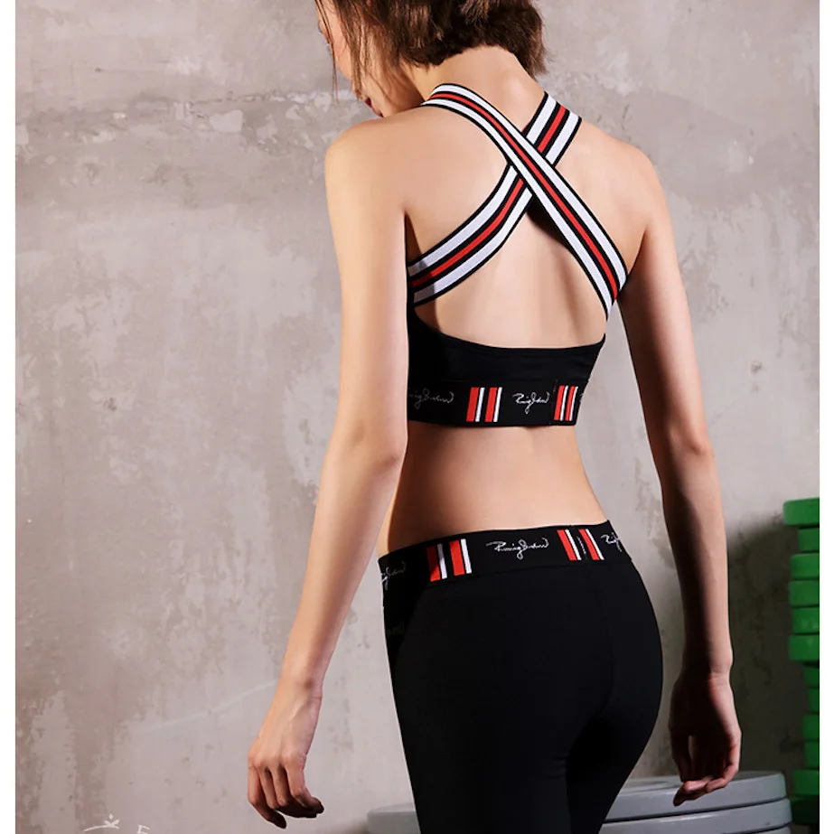 U женские штаны для йоги 4/5 высокая талия обтягивающие компрессионные тренировок