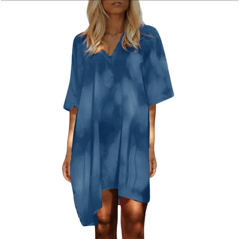 Платье-рубашка большого размера белое платье Xxxl Robe BLANCHE женское летнее Vestido Verano 2019
