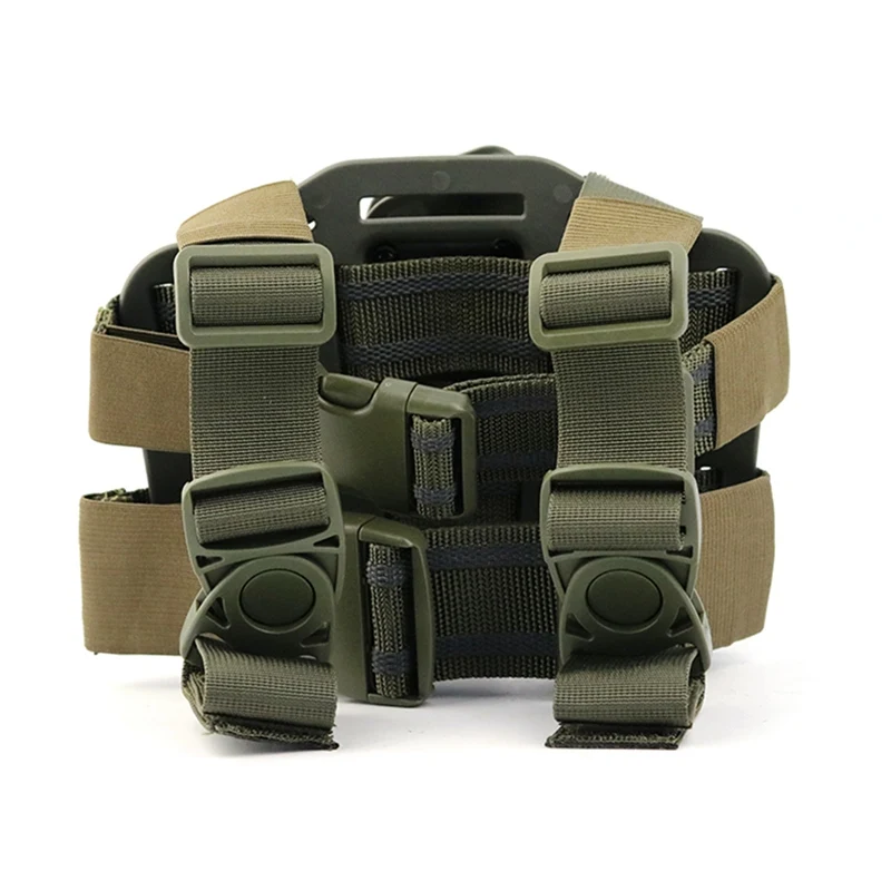 

Holsters Pouch Outdoor Hunting Adjustable Quick Release Clasp Anti-slip Rubber Lining Bag Leg Cover Pistol Strap Belt Bag New