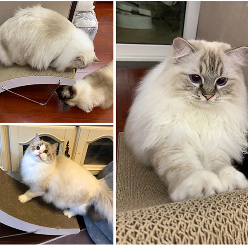 Многофункциональная гофрированная кошечка для кошки котенка коврик скребков