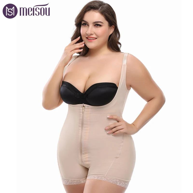 Meisou размера плюс 6XL Полный формирователь тела для похудения Сексуальное Женское