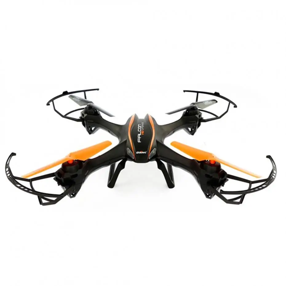 Профессиональный радиоуправляемый вертолет Квадрокоптер U818S RC Дрон 2 4G 4CH 6 Aixs FPV