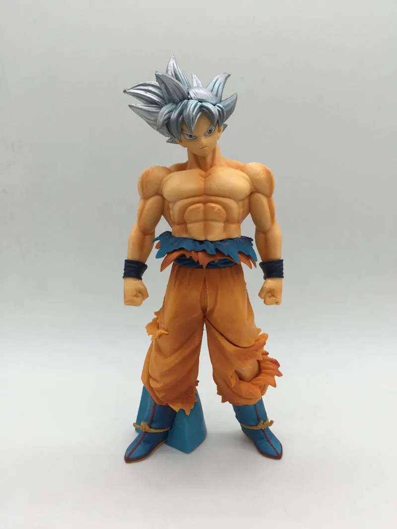 Dragon Ball Z ROS Супер Saiyan ультра инстинкт Сон Гоку серебряные волосы Gokou ПВХ фигурку