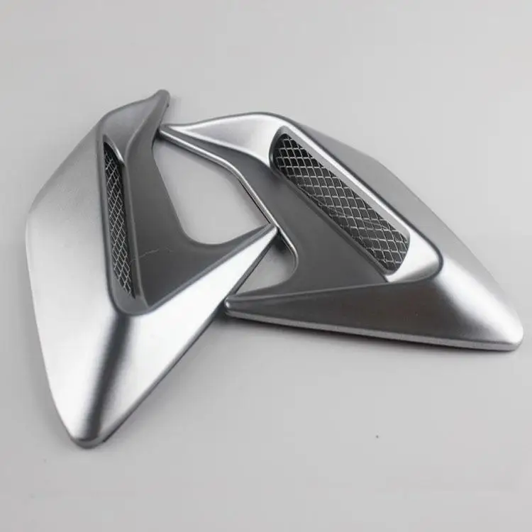 

DIY Auto Decorative Side Vent Air Flow Intake Stickers Decal 1pair Auto Simulation Side Vents Accessories