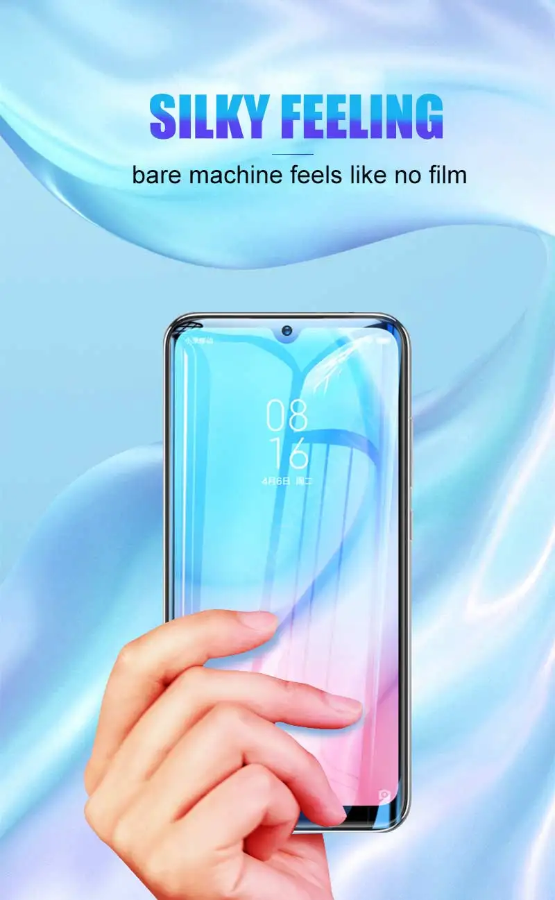 20D Защитная Гидрогелевая пленка для Xiaomi mi 9 SE cc9e A1 mi 8 A2 Lite Защитная пленка для Xiaomi mi 9T Pro 9 полное покрытие