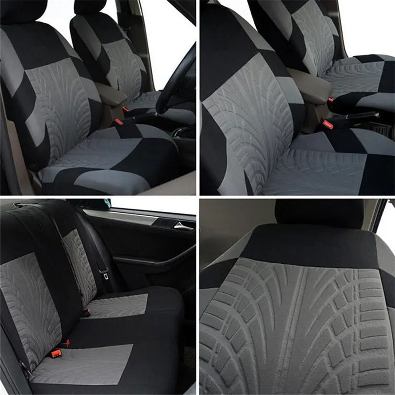 9PCS Universal Car Seat Cover Automobile Covers Protector for honda Avancier crossfit crosstour insight spirior vezel Jazz City |