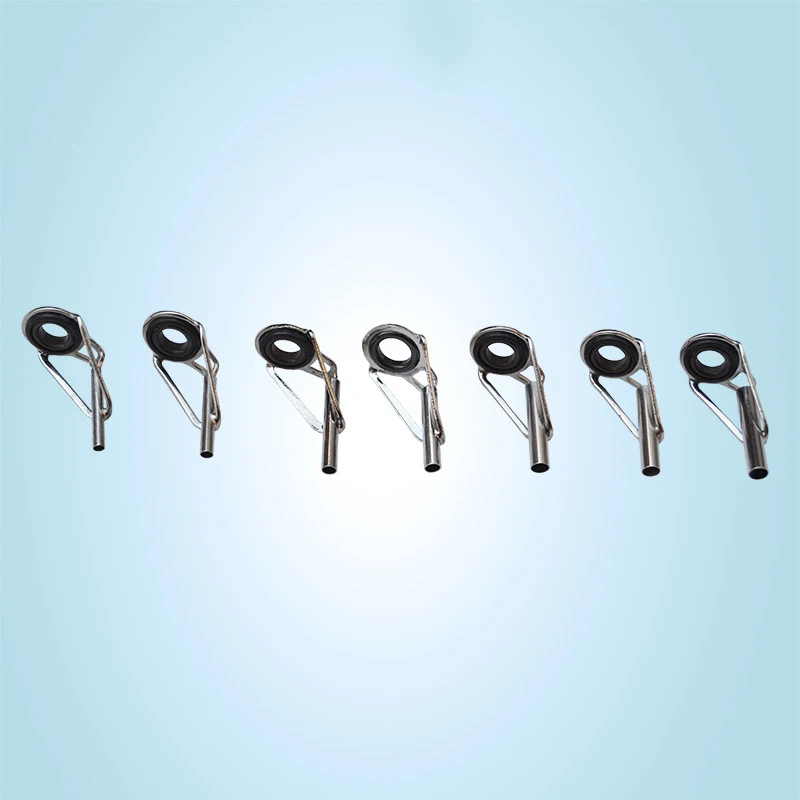 Набор железных направляющих колец для удочки из крокодила 30 шт. 6 видов диаметров