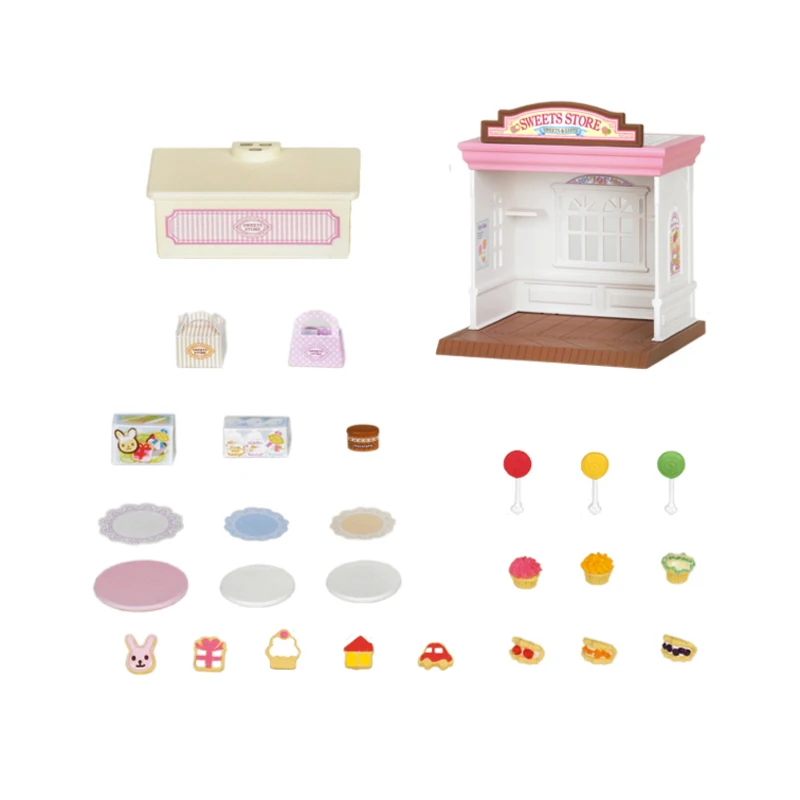 Sylvanian Families кукольный домик сладости магазин аксессуары набор для игр без фигуры