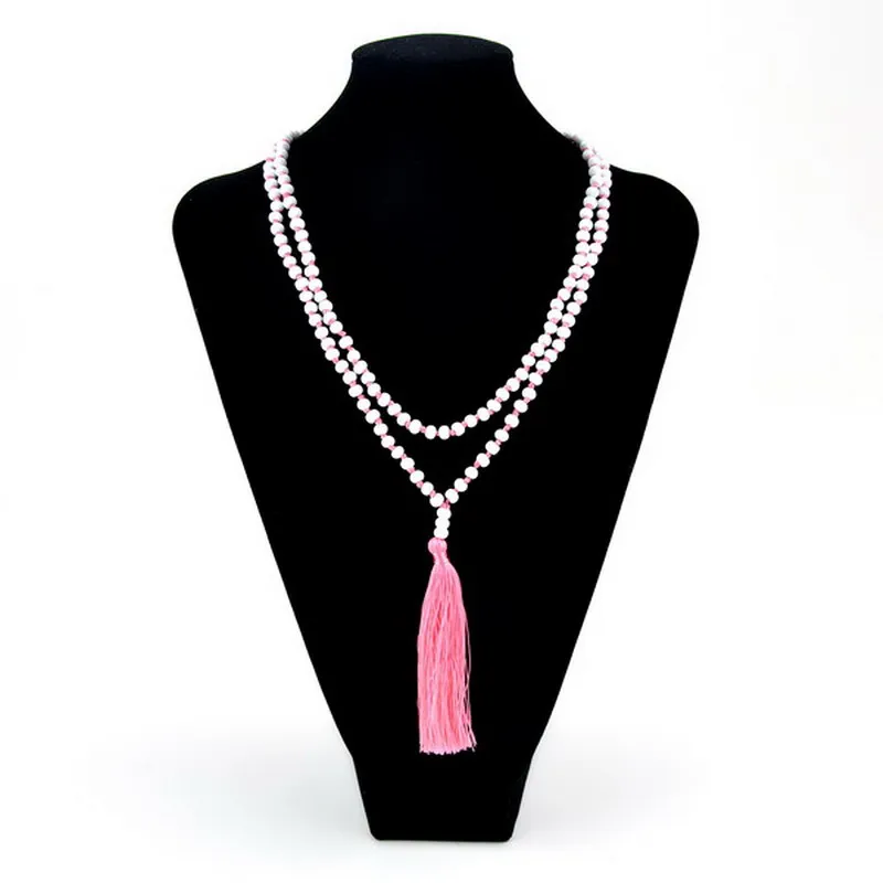 Плетеные ожерелья Rainbery для женщин стильное многоцветное длинное ожерелье с