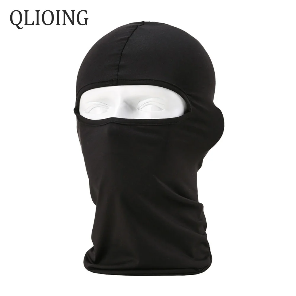 Уличная Балаклава из лайкры защита от УФ лучей маска на все лицо головной убор