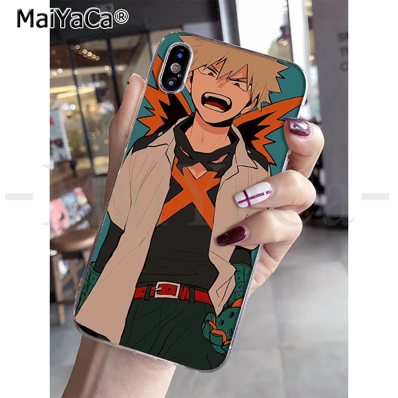 MaiYaCa my hero Academy в продаже! Роскошный крутой чехол для телефона iphone 11 pro 8 7 66S Plus X XS max 10 5S SE XR