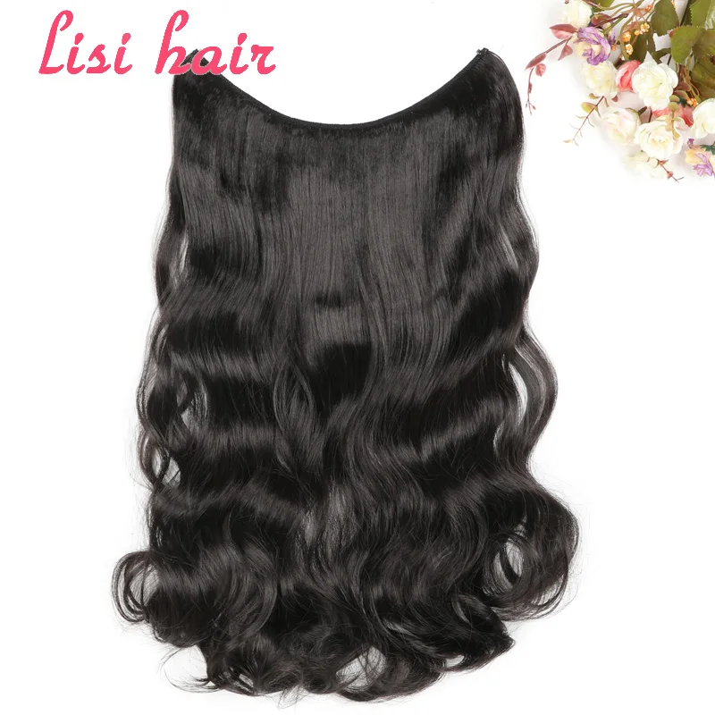 LISI HAIR 24 дюйма женские волосы для наращивания лески коричневые светлые