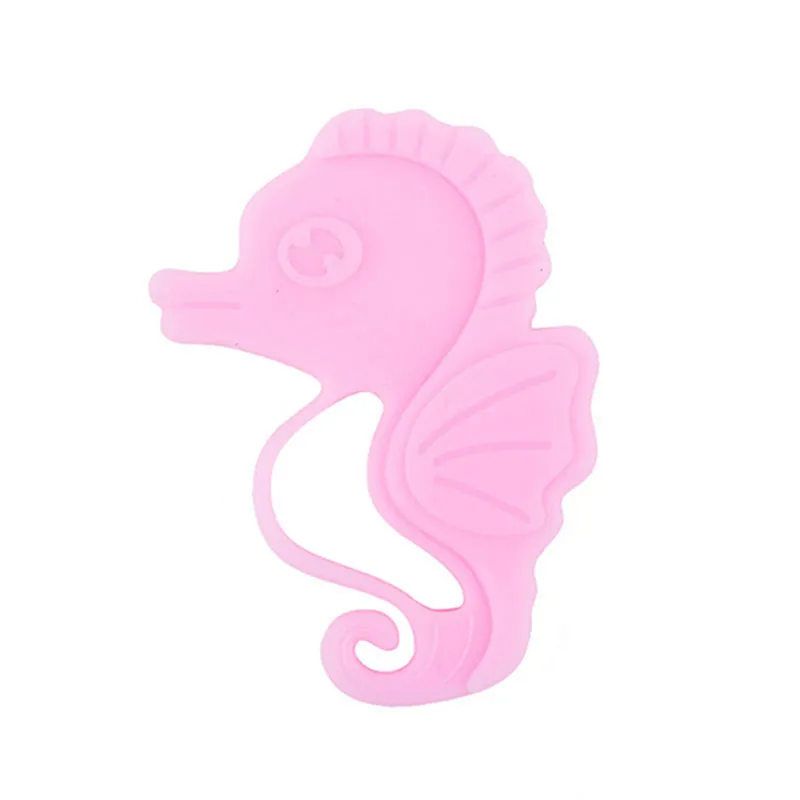 Seahorse Силиконовые Детские Прорезыватели для зубов пищевого качества Мягкие