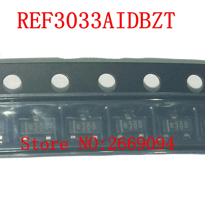 

5pcs /10pcs /20pcs free shipping REF3033AIDBZR REF3033 Marks R30D SOT23-3 50ppm / C Max, 50UA in SOT23-3 CMOS Voltage Reference