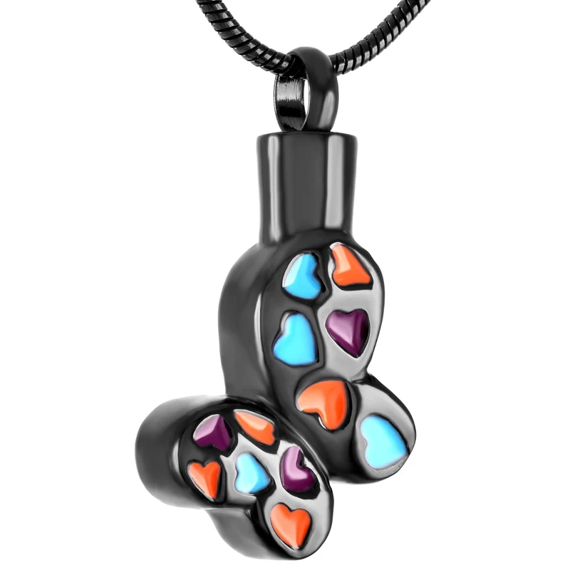 Эмалированная Бабочка для кремации IJD9367 ювелирные изделия кулон женщин горячая